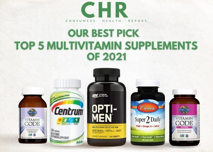 top 5 multivitamins