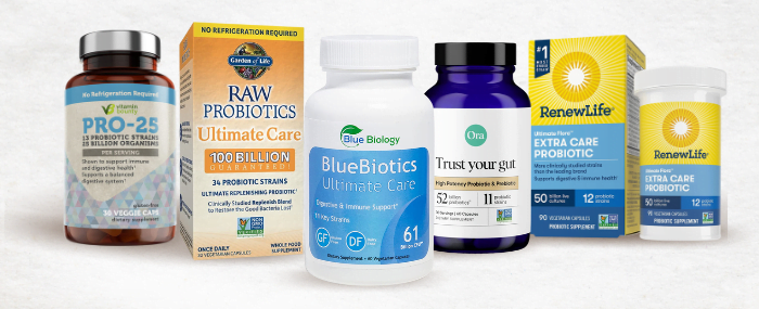 Top five probiotics 2022 bluebiology